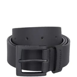 Aeropostale Boynton Black Leather Waist Belt for Men-picture-43