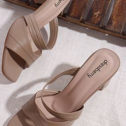 DressBerry Party Block Sandals-image-69