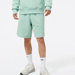 New Balance Mint Green Regular Fit Sports Shorts-picture-13
