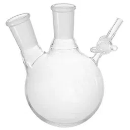 ABGIL 20000ml Borosilicate Glass Round Bottom Two Neck Schlenk Flask ABG1405-44