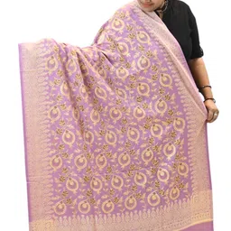 Vrinde Women Floral Embroidered Shawl-picture-40