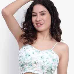 BRACHY Medium Coverage Lightly Padded Bralette Bra with All Day Comfort-picture-26