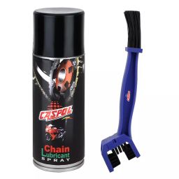 Caspol 400 ml Spray Chain Lube with Cleaning Brush for Bikes (Pack of 2)-picture-3