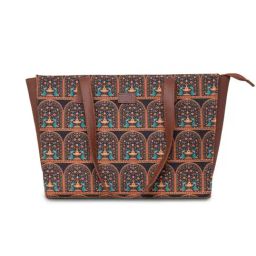 ZOUK Multicolor Printed Large Tote Bag-image-111