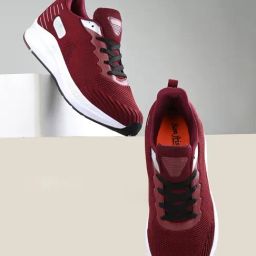 San Frissco Men's Maroon Running Shoes-picture-15