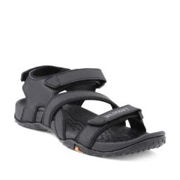 Wildcraft Men's Zemu+ Black Floater Sandals-image-44