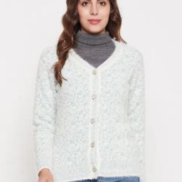 MADAME Light Blue Printed Cardigan-picture-35