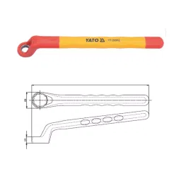 Yato 17 mm Insulated Ring Wrench YT-20991-13