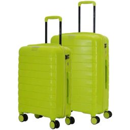 Nasher Miles Vienna Hard-Sided Luggage Set of 2 Neon Lime Trolley Bag (55 & 65 cm)-image-17