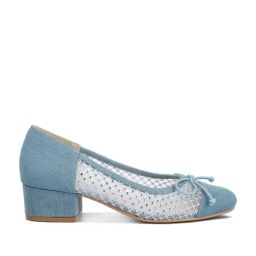 London Rag Women's Blue Ballerinas-image-16