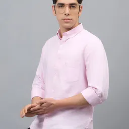 Cantabil Men Original Slim Fit Opaque Casual Shirt-picture-12