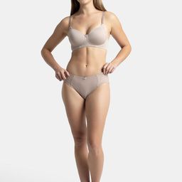 Jockey Full Coverage Hipster Briefs - 1874-0105-MOCHA image 2