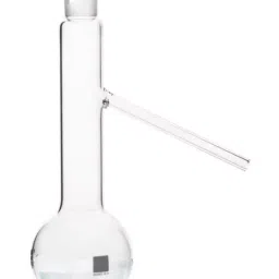 ABGIL 1000ml Borosilicate Glass Distillation Flask with Side Tube and Joint ABG1413-25