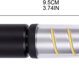 XENOTY USB Rechargeable Mini Pocket Flashlight 3 Modes Torch Light, Waterproof Super Bright Camping Hiking High Lumens Latern Light for Emergency (2.8 * 9.5 cm) image 2