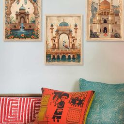 Traditional Wall Art With Frame Home Decor Wall Painting For Living Room Office Bedroom-image-74