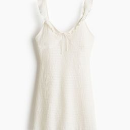 H&M Frill-Detail Mini Dress-image-34