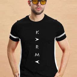 TRIPR Typography Printed Monochrome T-shirt-image-69