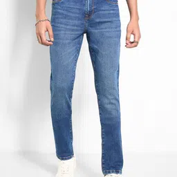 SF JEANS by Pantaloons Men Slim Fit Mid-Rise Light Fade Non Stretchable Jeans-image-79