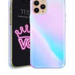 CASE CREATION Holographic Clear 3D Color Changing iPhone XR Bumper Case Mobile Accessories-14