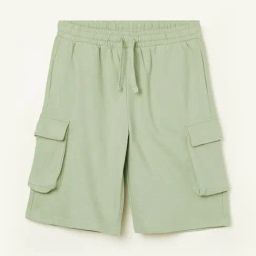 Fame Forever by Lifestyle Kids Sage Regular Fit Shorts-image-51