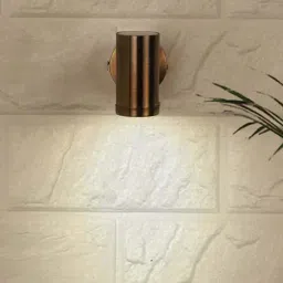 Fos Lighting Antique Brass Cylindrical Spot Led Wall Lamp (Bulb not included) - Set of 1-image-21
