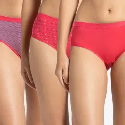 Jockey Ruby Striped 3006 Hipster - Pack Of 3 (Colors & Prints May Vary)-picture-25
