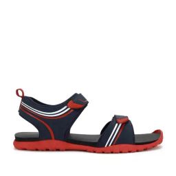 Paragon Men's Navy & Red Floater Sandals-image-8