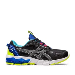 Asics Kids GEL-QUANTUM 90 GS Black Running Shoes-picture-38