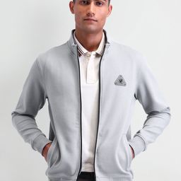 Arrow New York Men High Neck Sweatshirt-image-90