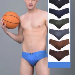 Dollar Lehar Assorted Cotton Regular Fit Briefs - Pack Of 7-image-11