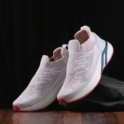 OFF LIMITS Women's ROYCE Off White & Fuchsia Walking Shoes-image-87