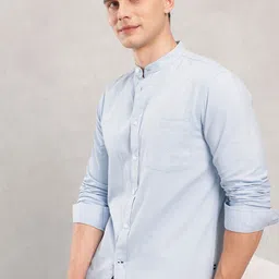 Nautica Solid Slim Fit Shirt-image-13