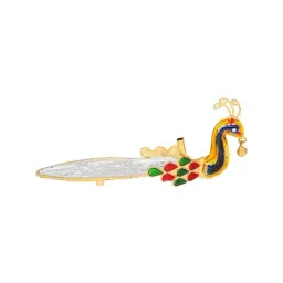 Sri Jagdamba Pearls 0.8 Silver Incense Stick Holder-11