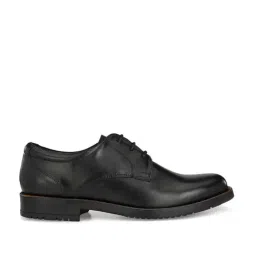 Carlo Romano Men's Black Derby Shoes-picture-35