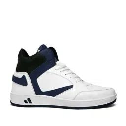 Giorgio Men's White Ankle High Sneakers-image-68
