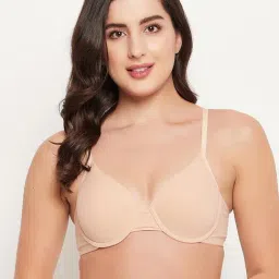 Clovia Beige Padded Bra-picture-17