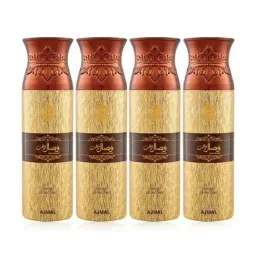 Ajmal Wisal Dhahab Deodorant Spray for Men - Pack of 4-9