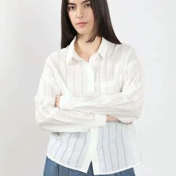 Vero Moda White Regular Fit Shirt-image-46