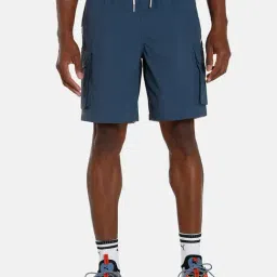 Puma Blue Relaxed Fit Shorts-picture-28