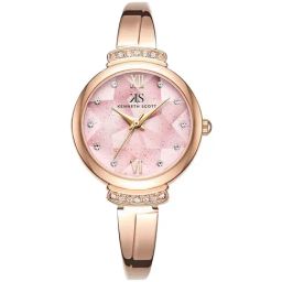 Kenneth Scott Women's Analog Pink Dial Watch - K22522-RBKP-image-66