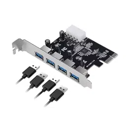 PremiumAV 4 Port USB 3.0 PCI Express Card, MST-1469-8