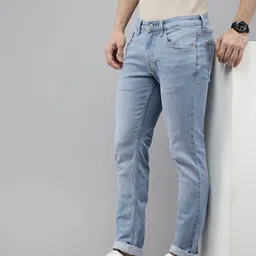 U.S. Polo Assn. Denim Co. Men Brandon Slim Tapered Fit Light Fade Stretchable Jeans-picture-28