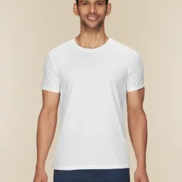 XYXX Polar White Cotton Regular Fit T-Shirts-image-81