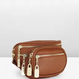 French Connection Textured Structured Sling Bag image 4