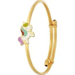 Bhima Jewels 22k (916) Yellow Gold Bangle for Kids-picture-22