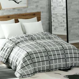 Haus & Kinder Grey Polyester 450 GSM Blanket-36