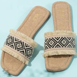 Inc.5 Women's Black Casual Sandals-picture-39