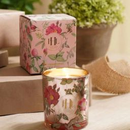 Pure Home and Living Pink Rose And Summer Berry Candle Jar-picture-5