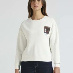 Pepe Jeans White Cotton Printed Sweatshirt-picture-43