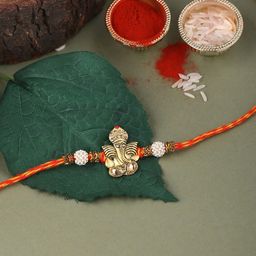 Voylla Antique Lord Ganesha Rakhi-55